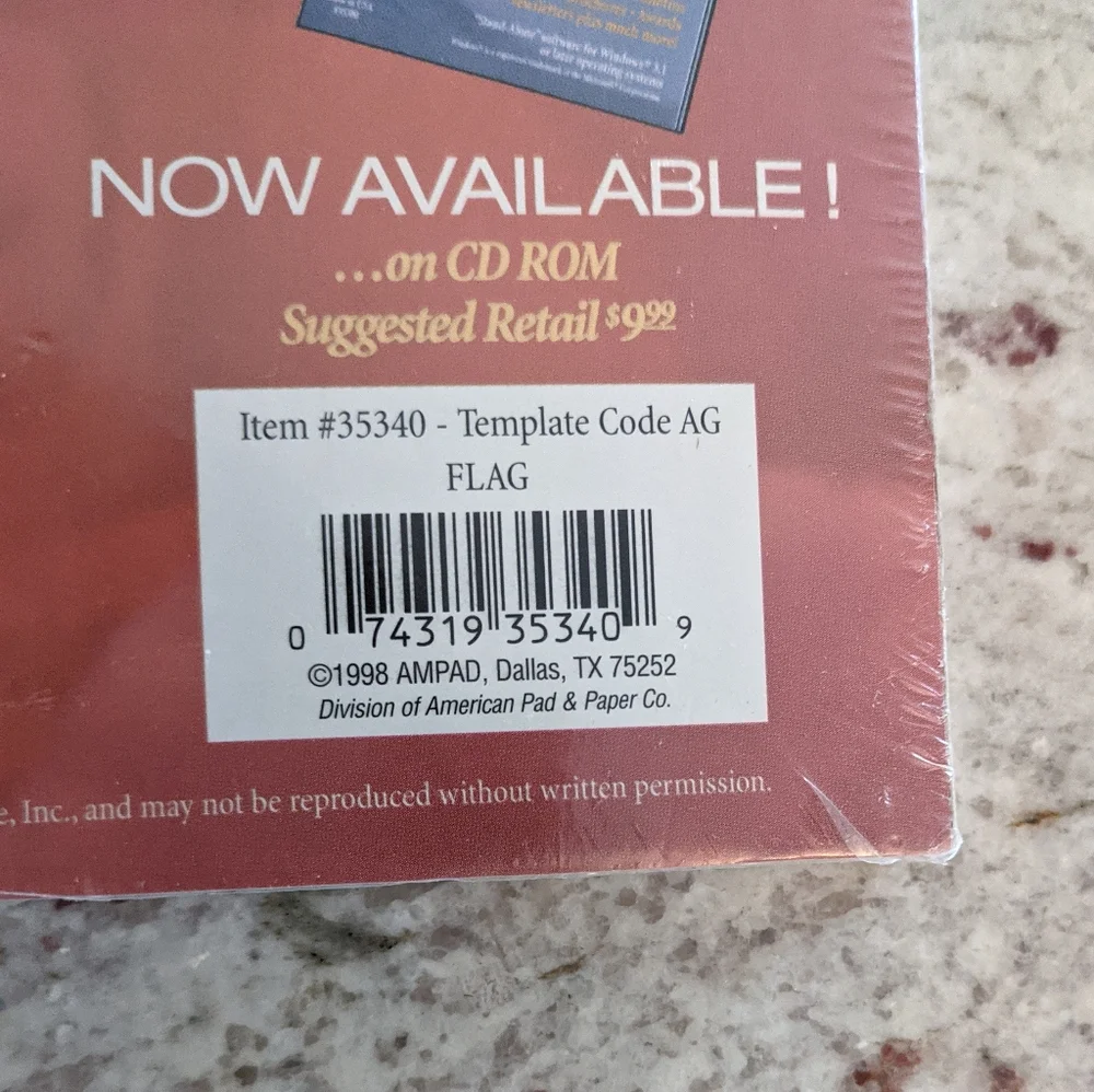 📚🎒🚸✏️ Pop Papers Package Sealed American Flag Patriotic Speciality Ampad NWT